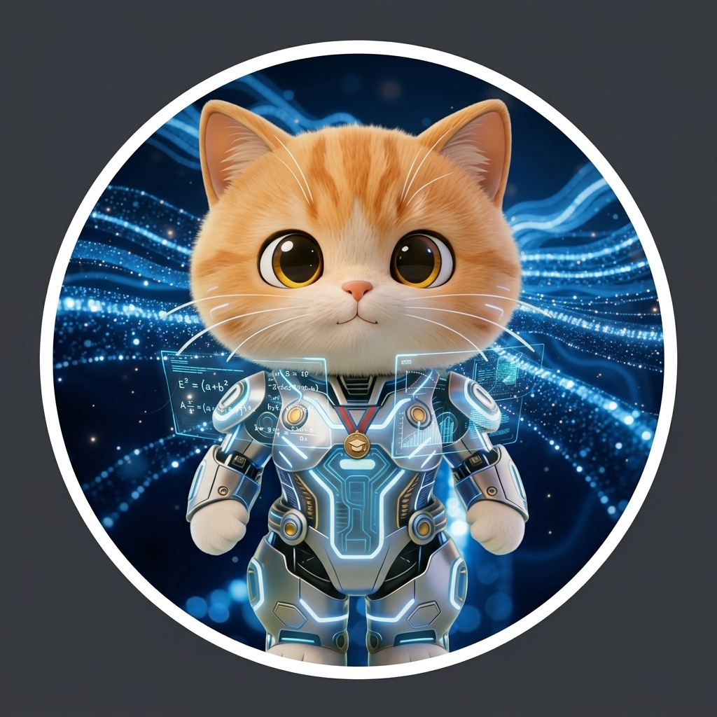 未来主义AI概念图，蓝色光线效果，科技感背景，人工智能元素，现代科技风格